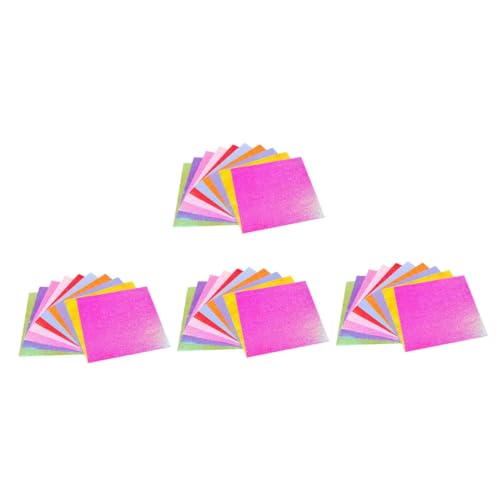 HOMSFOU 100 Stück Glitzerndes Handgemachtes Origami Papier Faltpapier für Diy Bastelprojekte für Feiertagsdekoration HOMSFOU 100 Stück Glitzerndes Handgemachtes Origami Papier Faltpapier für Diy Bastelprojekte für Feiertagsdekoration von HOMSFOU