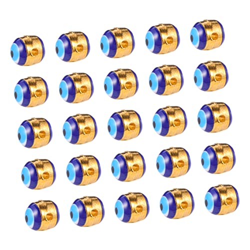 HOMSFOU 100 Stück Halloween Evil Eye Perlen aus Hochwertiger Legierung Langlebig und Verblassungsfrei für Diy Armbänder Schmuckherstellung Gruselige Bastelperlen für Festliche Dekoration HOMSFOU 100 Stück Halloween Evil Eye Perlen aus Hochwertiger Legierung Langlebig und Verblassungsfrei für Diy Armbänder Schmuckherstellung Gruselige Bastelperlen für Festliche Dekoration von HOMSFOU