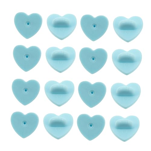 HOMSFOU 100 Stück Herzförmige Gummistecker für Broschen Praktische Pin Halterung für Badges Diy Bastelbedarf für Anstecknadeln Namensschilder und Mehr HOMSFOU 100 Stück Herzförmige Gummistecker für Broschen Praktische Pin Halterung für Badges Diy Bastelbedarf für Anstecknadeln Namensschilder und Mehr von HOMSFOU