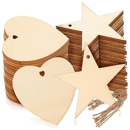 HOMSFOU 100 Stück Holzetikett Stammscheiben Zum Basteln Weihnachtsdekorationen Dekorativ Holzhandwerk Holzanhänger Zum Basteln Leeres Holzschild Kleine Holzanhänger HOMSFOU 100 Stück Holzetikett Stammscheiben Zum Basteln Weihnachtsdekorationen Dekorativ Holzhandwerk Holzanhänger Zum Basteln Leeres Holzschild Kleine Holzanhänger von HOMSFOU