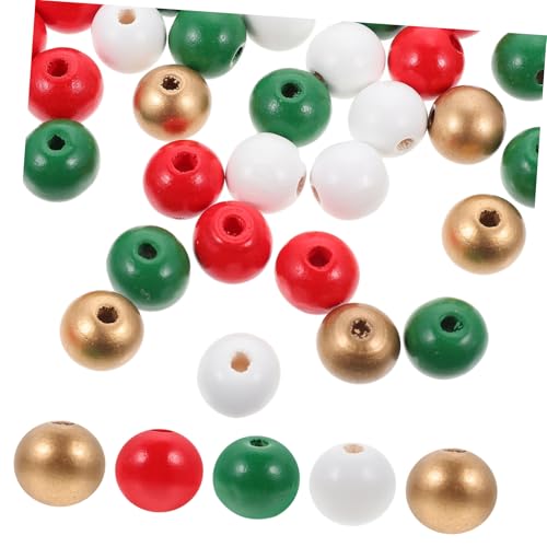 HOMSFOU 100 Stück Holzperlen Bunte Lose Holzperlen für Diy Bastelprojekte für Armbänder und Girlanden HOMSFOU 100 Stück Holzperlen Bunte Lose Holzperlen für Diy Bastelprojekte für Armbänder und Girlanden von HOMSFOU