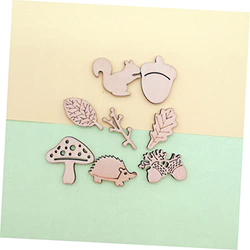 HOMSFOU 100 Stück Holzscheiben mit Waldtieren und Pflanzenformen Glatte Oberfläche Sichere DIY holzteile für Basteln Handarbeiten Kinderkreation Party Weihnachtsdeko HOMSFOU 100 Stück Holzscheiben mit Waldtieren und Pflanzenformen Glatte Oberfläche Sichere DIY holzteile für Basteln Handarbeiten Kinderkreation Party Weihnachtsdeko von HOMSFOU