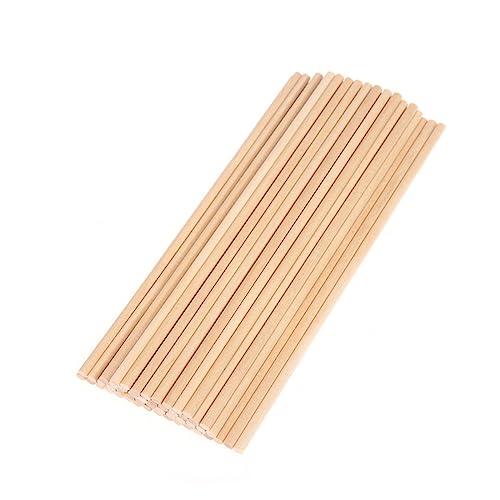 HOMSFOU 100 Stück Kreative Diy -holzstöcke Basteldübel Eisstiele Zum Basteln Jumbo-bastelstöcke Runden Produkt Dübelstangenhandwerk Stöcke Zum Basteln Runde Dübelstangen Hölzern HOMSFOU 100 Stück Kreative Diy -holzstöcke Basteldübel Eisstiele Zum Basteln Jumbo-bastelstöcke Runden Produkt Dübelstangenhandwerk Stöcke Zum Basteln Runde Dübelstangen Hölzern von HOMSFOU