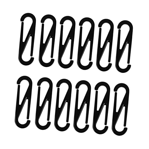 HOMSFOU 100 Stück Kunststoff Federhaken Lanyard Schnappclip Förmige Haken für Diy Projekte und Alltag Langlebig und Leicht Sicher der Anwendung für Schlüsselanhänger und Mehr HOMSFOU 100 Stück Kunststoff Federhaken Lanyard Schnappclip Förmige Haken für Diy Projekte und Alltag Langlebig und Leicht Sicher der Anwendung für Schlüsselanhänger und Mehr von HOMSFOU