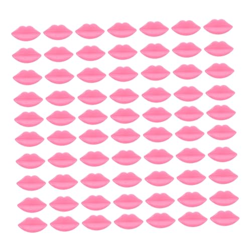 HOMSFOU 100 Stück Mini Lippenknöpfe Kunststoff Realistische Puppenmund Accessoires für DIY Herstellung Nähen Basteln Dekoration HOMSFOU 100 Stück Mini Lippenknöpfe Kunststoff Realistische Puppenmund Accessoires für DIY Herstellung Nähen Basteln Dekoration von HOMSFOU