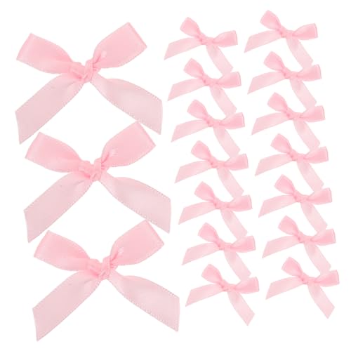 HOMSFOU 100 Stück Mini Satin Schleifen Kleine Polyester Schleifen für DIY Bastelverzierung Geschenkverpackung Hochzeitstorte Partydeko Haaraccessoires HOMSFOU 100 Stück Mini Satin Schleifen Kleine Polyester Schleifen für DIY Bastelverzierung Geschenkverpackung Hochzeitstorte Partydeko Haaraccessoires von HOMSFOU