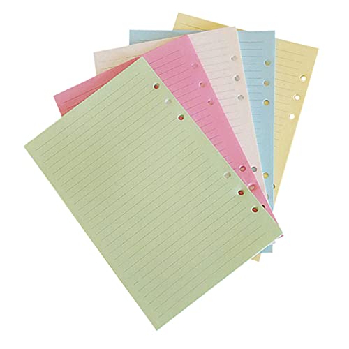 HOMSFOU 100 Stück Notizbuch Nachfüllpapier Notizpapier für Planer Refill für Ringbuch für Notizen und Organisation HOMSFOU 100 Stück Notizbuch Nachfüllpapier Notizpapier für Planer Refill für Ringbuch für Notizen und Organisation von HOMSFOU