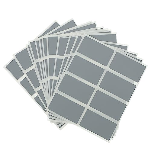 HOMSFOU 100 Stück Rechteckige DIY Rubbelaufkleber Selbstklebende Etiketten für Karten Postkarten Spiele für Bastelprojekte und HOMSFOU 100 Stück Rechteckige DIY Rubbelaufkleber Selbstklebende Etiketten für Karten Postkarten Spiele für Bastelprojekte und von HOMSFOU