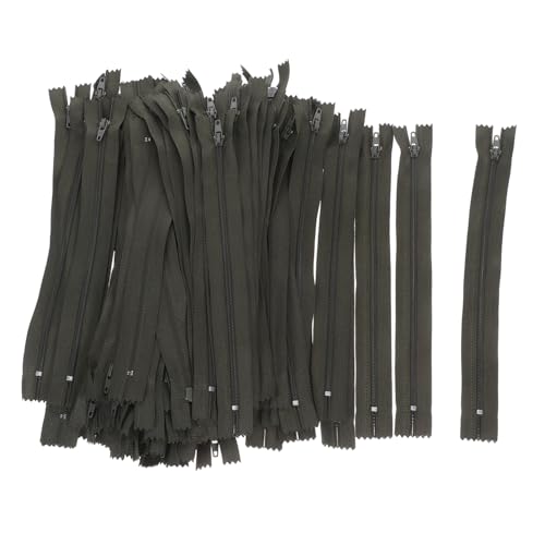 HOMSFOU 100 Stück Selbstverriegelnder Nylon Coil Reißverschluss Militärgrün Unsichtbar Glatt Für Nähen Taschen Kleidung Kissen DIY Nähzubehör HOMSFOU 100 Stück Selbstverriegelnder Nylon Coil Reißverschluss Militärgrün Unsichtbar Glatt Für Nähen Taschen Kleidung Kissen DIY Nähzubehör von HOMSFOU