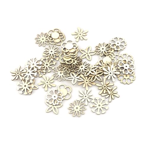 HOMSFOU 100 Stück Teiliges Holzscheiben Blumenform DIY Bastelzubehör für Naturbelassene Holzteile zum Bemalen Scrapbooking und Kreative Handarbeiten Robustes Material für Langanhaltenden HOMSFOU 100 Stück Teiliges Holzscheiben Blumenform DIY Bastelzubehör für Naturbelassene Holzteile zum Bemalen Scrapbooking und Kreative Handarbeiten Robustes Material für Langanhaltenden von HOMSFOU