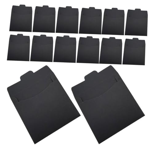 HOMSFOU 100 Stück Umschlagverpackungsbeutel Halloween-umschläge Cd-hüllen Innen Halloween-entwicklung Dvd-hüllen Papier Black HOMSFOU 100 Stück Umschlagverpackungsbeutel Halloween-umschläge Cd-hüllen Innen Halloween-entwicklung Dvd-hüllen Papier Black von HOMSFOU