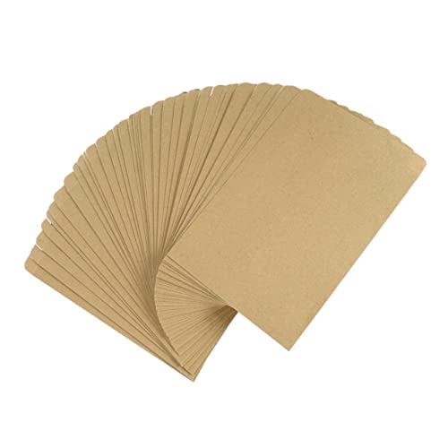HOMSFOU 100 Stück Vintage Kraftpapierumschläge Multifunktionale Dokumententaschen für Bürobedarf Selbstklebend für Wichtige Dokumente für Unternehmen und Persönliche Verwendung HOMSFOU 100 Stück Vintage Kraftpapierumschläge Multifunktionale Dokumententaschen für Bürobedarf Selbstklebend für Wichtige Dokumente für Unternehmen und Persönliche Verwendung von HOMSFOU