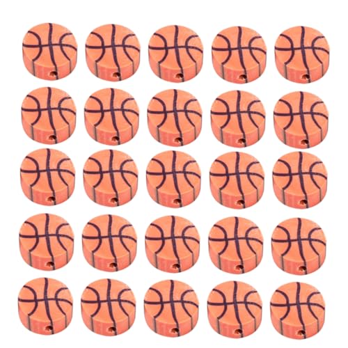 HOMSFOU 100 Stück Weiche Keramikperlen Tont Kit Tonperlen Stränge Perlen Zur Schmuckherstellung Armband Lose Perlen Basketball-perlen Tonschmuck Lose Perlen Perlenkits Orange Polymer-ton HOMSFOU 100 Stück Weiche Keramikperlen Tont Kit Tonperlen Stränge Perlen Zur Schmuckherstellung Armband Lose Perlen Basketball-perlen Tonschmuck Lose Perlen Perlenkits Orange Polymer-ton von HOMSFOU