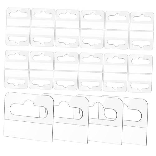 HOMSFOU 100 Stück hängendes Etikett klare klebrige Aufhängelaschen Aufkleberanzeige Hang -Tags hängende Klebestreifen Aufhängelaschen selbstklebend PVC Transparent HOMSFOU 100 Stück hängendes Etikett klare klebrige Aufhängelaschen Aufkleberanzeige Hang -Tags hängende Klebestreifen Aufhängelaschen selbstklebend PVC Transparent von HOMSFOU