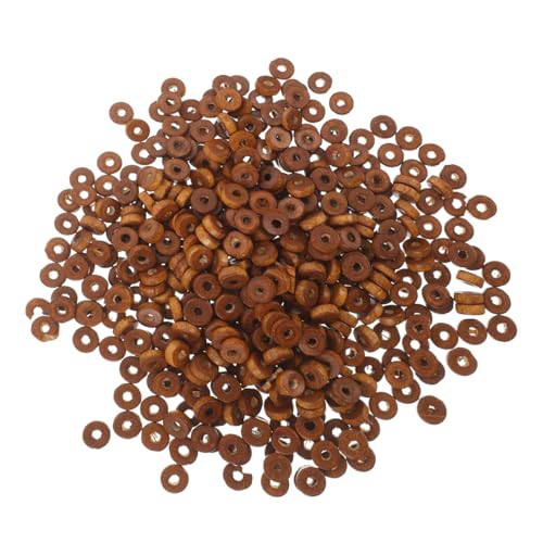HOMSFOU 1000 Stück Holzperlen für DIY Projekte Multifunktionale Kleine Holzperlen mit Armbänder und Bastelarbeiten Kaffeemuster Design HOMSFOU 1000 Stück Holzperlen für DIY Projekte Multifunktionale Kleine Holzperlen mit Armbänder und Bastelarbeiten Kaffeemuster Design von HOMSFOU