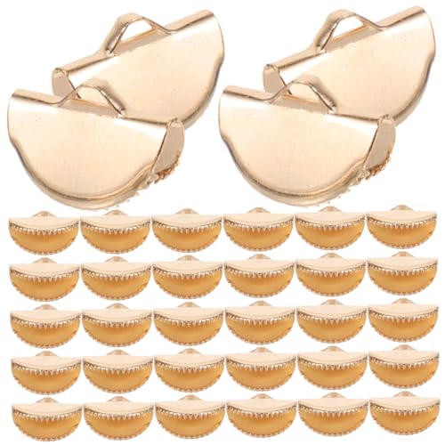 HOMSFOU 1000 Stück Tassel Making Fastener Clips Metallverschluss für Diy Schmuck Gürtel Kleidung Taschen für Projekte und Stilvolle Accessoires HOMSFOU 1000 Stück Tassel Making Fastener Clips Metallverschluss für Diy Schmuck Gürtel Kleidung Taschen für Projekte und Stilvolle Accessoires von HOMSFOU