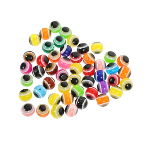 HOMSFOU 100Stücke Augen Perlen DIY Runde Kunststoffperlen für Halsketten Armbänder und Ohrringe für Schmuckherstellung und Handwerksprojekte HOMSFOU 100Stücke Augen Perlen DIY Runde Kunststoffperlen für Halsketten Armbänder und Ohrringe für Schmuckherstellung und Handwerksprojekte von HOMSFOU