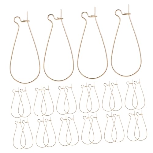 HOMSFOU 100Stücke DIY Ohrringhaken Dekorative Ohrhaken für Frauen Langlebige und Rostfreie Ohrringhaken für Schmuckherstellung für Basteln und Gemeinsame Projekte HOMSFOU 100Stücke DIY Ohrringhaken Dekorative Ohrhaken für Frauen Langlebige und Rostfreie Ohrringhaken für Schmuckherstellung für Basteln und Gemeinsame Projekte von HOMSFOU