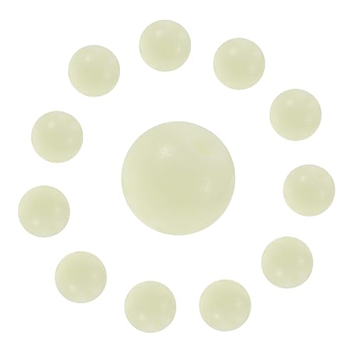 HOMSFOU 100Stücke Luminous Glasperlen Für DIY Schmuckherstellung Nachtleuchtende Perlen Mit Großem Für Armbänder Und Halsketten Verschiedenen Farben von HOMSFOU