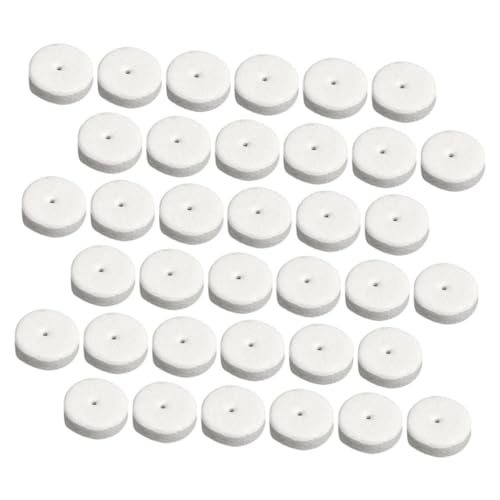 HOMSFOU 100Stücke Ohrpolster für Ohrringe Ohrstecker und Schmuck Stoßdämpfende Ohrmutterhalterung Kissenschoner für DIY Schmuckdesign von HOMSFOU