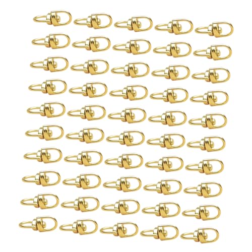 HOMSFOU 100Stücke Schwenk Schnallen Clips für DIY Projekte Heavy Duty Haken für Haustierkäfige und Gepäckzubehör für Handwerk und Haushaltsnutzung von HOMSFOU