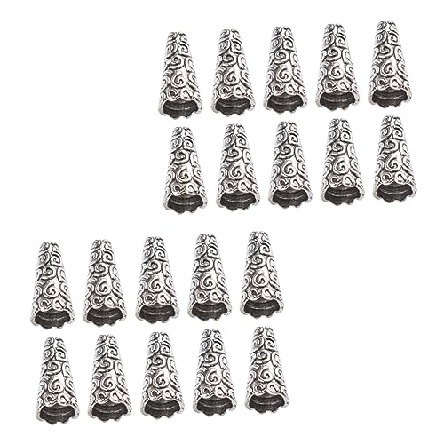 HOMSFOU 100Stücke Zinklegierung Perlenkappen für DIY Schmuck Langlebige Perlen Caps für Armbänder Ohrringe und Umweltfreundliches Zubehör Antikem HOMSFOU 100Stücke Zinklegierung Perlenkappen für DIY Schmuck Langlebige Perlen Caps für Armbänder Ohrringe und Umweltfreundliches Zubehör Antikem von HOMSFOU