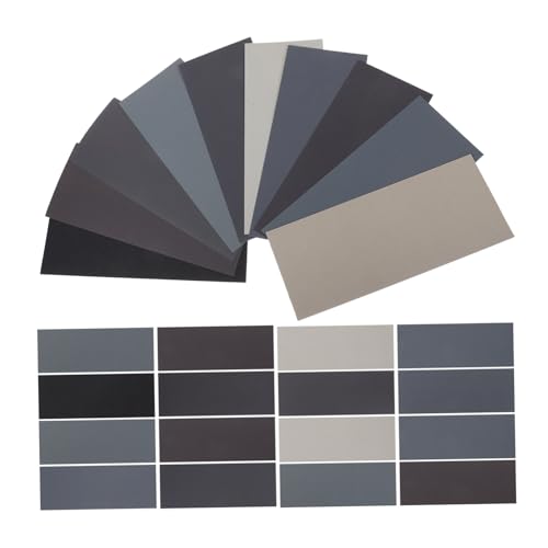 HOMSFOU 102 Stück Schleifpapier-set Sandkasten Konstruktionsspielzeug Unterlage Rad Sandkunst Schleifer Schwimmbad Detail Pads Auto Schleifpapier Schleifen Schwarzes Siliziumkarbid Black von HOMSFOU