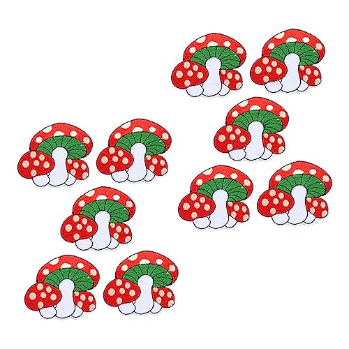 HOMSFOU 10Stücke Applikationen Stickerei Patches für DIY Kleidung Einfach Aufzubügeln Dekoration für Kleidung Schuhe und Taschen für Handarbeiten von HOMSFOU