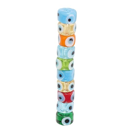 HOMSFOU 10Stücke Augen Perlen Glasperlen für DIY Schmuckherstellung Vielseitig Einsetzbar für Armbänder und Dekoration für Bastelfreunde HOMSFOU 10Stücke Augen Perlen Glasperlen für DIY Schmuckherstellung Vielseitig Einsetzbar für Armbänder und Dekoration für Bastelfreunde von HOMSFOU