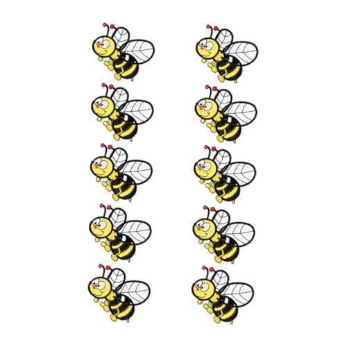 HOMSFOU 10Stücke Cartoon Aufnäher zum Aufbügeln Entzückende Kostüm Patches für Kleidung Taschen Hüte und Mehr Einfache Anwendung von HOMSFOU