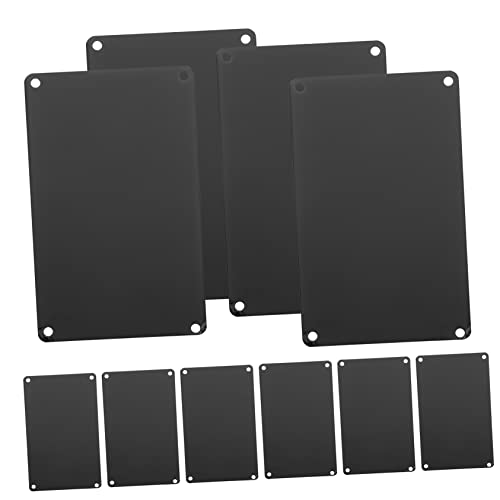 HOMSFOU 10Stücke DIY Blankoschilder Aus Aluminium Leere Türschilder Zur Personalisierung Für Hotel Büro Zuhause Dicke Mit Löchern Für Kreative HOMSFOU 10Stücke DIY Blankoschilder Aus Aluminium Leere Türschilder Zur Personalisierung Für Hotel Büro Zuhause Dicke Mit Löchern Für Kreative von HOMSFOU