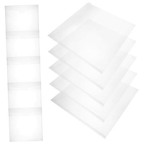 HOMSFOU 10Stücke Dokumentenmappe Transparent Wiederverwendbare Dateitaschen Robuste und Praktische Ordner für Rechnungen Belege für Büro und Schule HOMSFOU 10Stücke Dokumentenmappe Transparent Wiederverwendbare Dateitaschen Robuste und Praktische Ordner für Rechnungen Belege für Büro und Schule von HOMSFOU