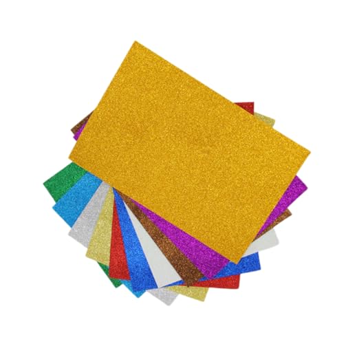 HOMSFOU 10Stücke Glitzerpapier Verschiedenen Farben Selbstklebendes Bastelpapier für DIY Projekte für Bastelarbeiten HOMSFOU 10Stücke Glitzerpapier Verschiedenen Farben Selbstklebendes Bastelpapier für DIY Projekte für Bastelarbeiten von HOMSFOU