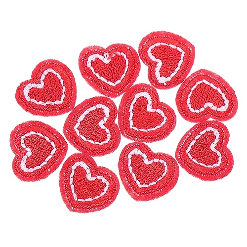 HOMSFOU 10Stücke Herz Patch Aufnäher Für Kleidung DIY Applikationen Patch Aufkleber Für Bastelprojekte Dekorative Aufnäher Für Reparaturen HOMSFOU 10Stücke Herz Patch Aufnäher Für Kleidung DIY Applikationen Patch Aufkleber Für Bastelprojekte Dekorative Aufnäher Für Reparaturen von HOMSFOU