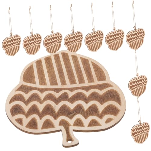 HOMSFOU 10Stücke Holz Tags Unvollendete Holzscheiben Für DIY Handwerksprojekte Für Bastelideen Und Für Hochzeiten Und Feste HOMSFOU 10Stücke Holz Tags Unvollendete Holzscheiben Für DIY Handwerksprojekte Für Bastelideen Und Für Hochzeiten Und Feste von HOMSFOU