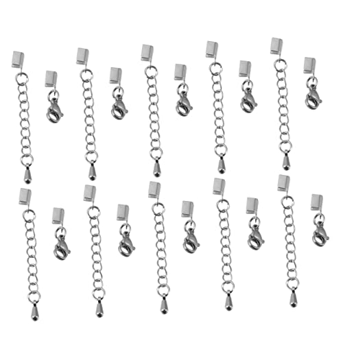HOMSFOU 10Stücke Hummerverschlüsse für DIY Schmuck Langlebige Kettenverbinder für Lederbänder für Armbänder und Clips HOMSFOU 10Stücke Hummerverschlüsse für DIY Schmuck Langlebige Kettenverbinder für Lederbänder für Armbänder und Clips von HOMSFOU