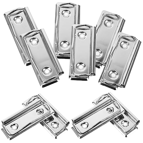 HOMSFOU 10Stücke Metall Klemmbrett Clips Starke Und Menüfixierungsclips Für Büro Und Schule Ohne Schutzkante Für Kreative Projekte Und Dokumentenablage HOMSFOU 10Stücke Metall Klemmbrett Clips Starke Und Menüfixierungsclips Für Büro Und Schule Ohne Schutzkante Für Kreative Projekte Und Dokumentenablage von HOMSFOU