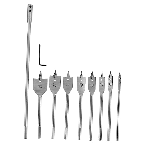 HOMSFOU 10Stücke Teiliges Klingen Holzbohrer für Präzise Holzarbeiten Lochöffner für Scharniere und Kunststoffe Robust und Langlebig mit Design HOMSFOU 10Stücke Teiliges Klingen Holzbohrer für Präzise Holzarbeiten Lochöffner für Scharniere und Kunststoffe Robust und Langlebig mit Design von HOMSFOU