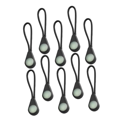 HOMSFOU 10Stücke Teiliges Leuchtende Reißverschluss Anhänger für Rucksäcke Verlust Zipper Pulls für Jacken Handtaschen und DIY Projekte für Beschädigte Reißverschlüsse HOMSFOU 10Stücke Teiliges Leuchtende Reißverschluss Anhänger für Rucksäcke Verlust Zipper Pulls für Jacken Handtaschen und DIY Projekte für Beschädigte Reißverschlüsse von HOMSFOU