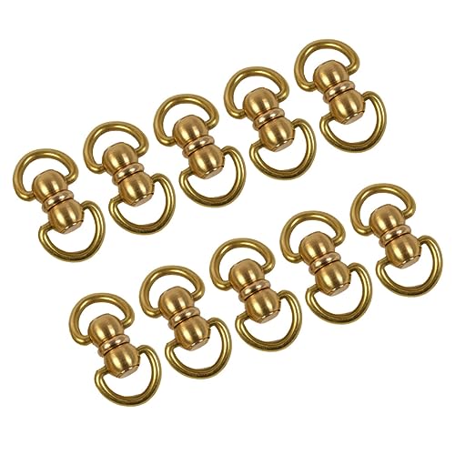 HOMSFOU 10Stücke Verbindungsringe Messing für Taschenaccessoires Adapterringe für DIY Handtaschen und Rucksäcke Einfach zu Installieren Vielseitig Einsetzbar HOMSFOU 10Stücke Verbindungsringe Messing für Taschenaccessoires Adapterringe für DIY Handtaschen und Rucksäcke Einfach zu Installieren Vielseitig Einsetzbar von HOMSFOU