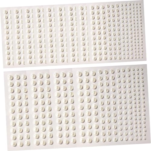 HOMSFOU 12 Blatt Gesichtsperlen Aufkleber Flacher Rückseite Hautfreundliche DIY Schmucksteine für Gesicht Haare Nägel Cosplay Festival Hochzeit Party Geeignet für Frauen und Mädchen HOMSFOU 12 Blatt Gesichtsperlen Aufkleber Flacher Rückseite Hautfreundliche DIY Schmucksteine für Gesicht Haare Nägel Cosplay Festival Hochzeit Party Geeignet für Frauen und Mädchen von HOMSFOU