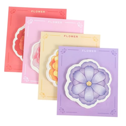 HOMSFOU 12 Blumen-haftnotiz Abreißbare Memo-sticker Entzückende Notizaufkleber Kreative Notizblöcke Klebrig Aufkleber Für Büronotizen Klebe-power-notizblöcke Papier HOMSFOU 12 Blumen-haftnotiz Abreißbare Memo-sticker Entzückende Notizaufkleber Kreative Notizblöcke Klebrig Aufkleber Für Büronotizen Klebe-power-notizblöcke Papier von HOMSFOU