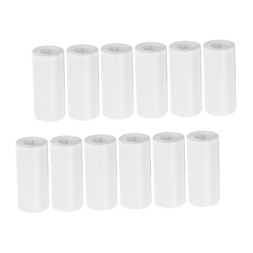 HOMSFOU 12 Rollen Selbstklebendes Thermopapier für Pocket Printer und Mini Drucker Vielseitig Kompatibel Hochwertige Thermopapier Aufkleber mit Starker Haftung für Fotos Notizen Etiketten HOMSFOU 12 Rollen Selbstklebendes Thermopapier für Pocket Printer und Mini Drucker Vielseitig Kompatibel Hochwertige Thermopapier Aufkleber mit Starker Haftung für Fotos Notizen Etiketten von HOMSFOU