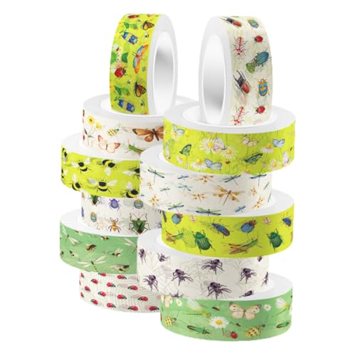 HOMSFOU 12 Rollen Transparentes Rollenband Süße Dekorationsstreifen Junk Journal Scrapbook Farbiges Journaling Notizbuch DIY Washi Tape Dekoratives Bastelband DIY Dekorbänder DIY HOMSFOU 12 Rollen Transparentes Rollenband Süße Dekorationsstreifen Junk Journal Scrapbook Farbiges Journaling Notizbuch DIY Washi Tape Dekoratives Bastelband DIY Dekorbänder DIY von HOMSFOU