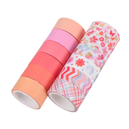 HOMSFOU 12 Rollen Washi-tape Scrapbooking Tape Zeitschriftenzubehör Urlaub Paketband Dekoratives Klebeband Zum Basteln Scrapbooking Washi Tape Saisonales Washi Tape Papier HOMSFOU 12 Rollen Washi-tape Scrapbooking Tape Zeitschriftenzubehör Urlaub Paketband Dekoratives Klebeband Zum Basteln Scrapbooking Washi Tape Saisonales Washi Tape Papier von HOMSFOU