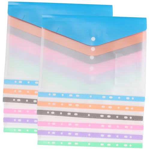 HOMSFOU 12 Stück Aktenhalter Dokumententaschen Organizer Ablage Tragbarer Ordner Farbiger Organizer Mehrere Ordner Schulbedarf Mit Wiederverwendbaren Taschen Fürs Büro HOMSFOU 12 Stück Aktenhalter Dokumententaschen Organizer Ablage Tragbarer Ordner Farbiger Organizer Mehrere Ordner Schulbedarf Mit Wiederverwendbaren Taschen Fürs Büro von HOMSFOU