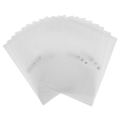 HOMSFOU 12 Stück Aktenhalter aktenmappe aktenordner büromaterial aufbewahrungsbeutel papiertasche Datei Party Aufbewahrungstasche für Dokumente durchsichtige Aktentaschen Transparent HOMSFOU 12 Stück Aktenhalter aktenmappe aktenordner büromaterial aufbewahrungsbeutel papiertasche Datei Party Aufbewahrungstasche für Dokumente durchsichtige Aktentaschen Transparent von HOMSFOU