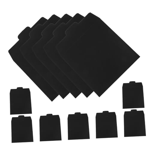 HOMSFOU 12 Stück Cd-aufbewahrungstasche Cd-mailer Cd-hülle Aus Kraftpapier Dvd-hülle Cd-papierhüllen Cd-karten Schallplattenhüllen Aus Pappe Black Schwarzer Karton HOMSFOU 12 Stück Cd-aufbewahrungstasche Cd-mailer Cd-hülle Aus Kraftpapier Dvd-hülle Cd-papierhüllen Cd-karten Schallplattenhüllen Aus Pappe Black Schwarzer Karton von HOMSFOU