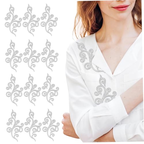 HOMSFOU 12 Stück Dekorative Patch Aufkleber Stickerei Applikation DIY Nähen Basteln Kleider Kleidung Dekoration Gestickte Applikationen Kleidungsflicken Stoffflicken Polyester HOMSFOU 12 Stück Dekorative Patch Aufkleber Stickerei Applikation DIY Nähen Basteln Kleider Kleidung Dekoration Gestickte Applikationen Kleidungsflicken Stoffflicken Polyester von HOMSFOU