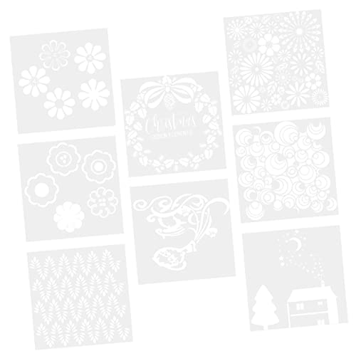 HOMSFOU 12 Stück Diy Blumenschablonen für Malen und Zeichnen Wiederverwendbare Zeichenschablonen für Kreative Projekte für Erwachsene für Wand und Bodenmalerei HOMSFOU 12 Stück Diy Blumenschablonen für Malen und Zeichnen Wiederverwendbare Zeichenschablonen für Kreative Projekte für Erwachsene für Wand und Bodenmalerei von HOMSFOU